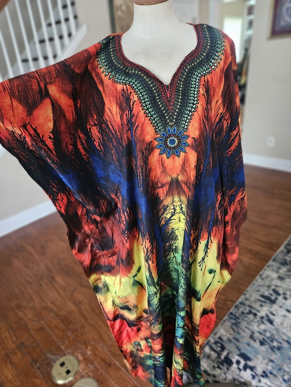 Winlar Rainbow Kaftan One Size